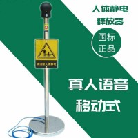 除靜電化工業去靜電釋放器人體移動報警裝置儀本安型樁柱球本安型