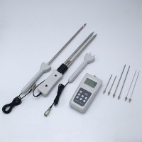 智能帶存儲數據兔毛羊毛羊絨回潮率測試儀KMS800C