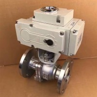 Q641F電動球閥 法蘭電動球閥